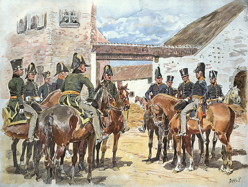 Saxen-Weimar at Quatre Bras, 15 June 1815